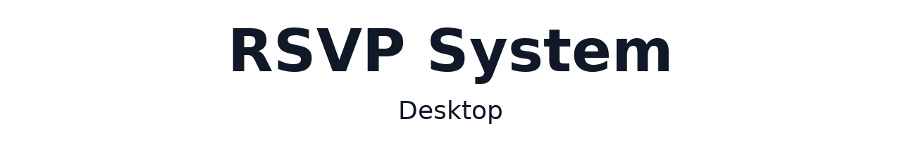 RSVP System